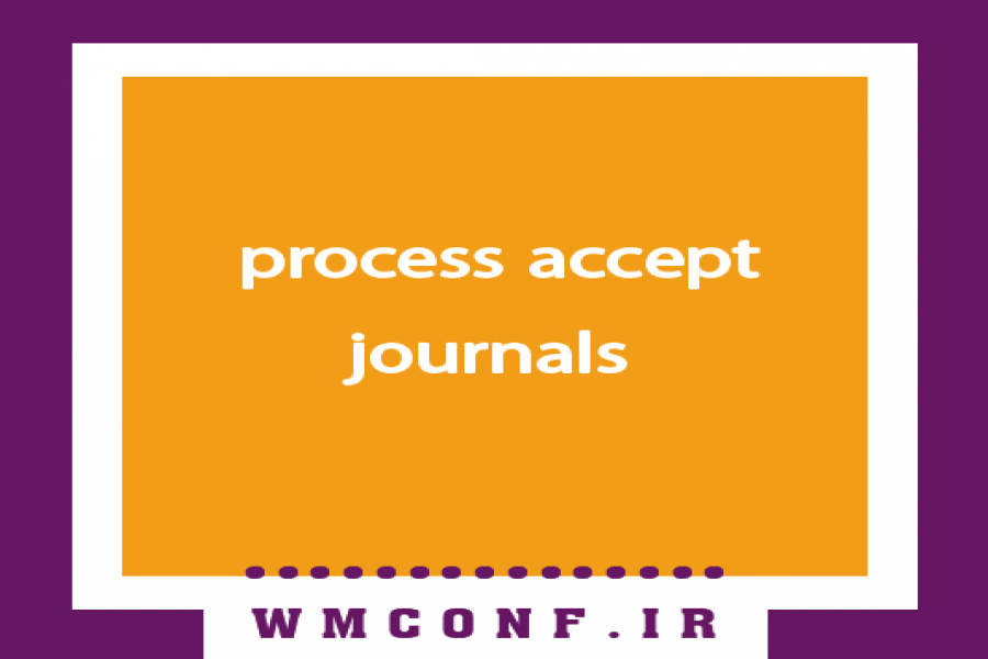 The application process for printing accepted articles in journals The application process for printing accepted articles in journals